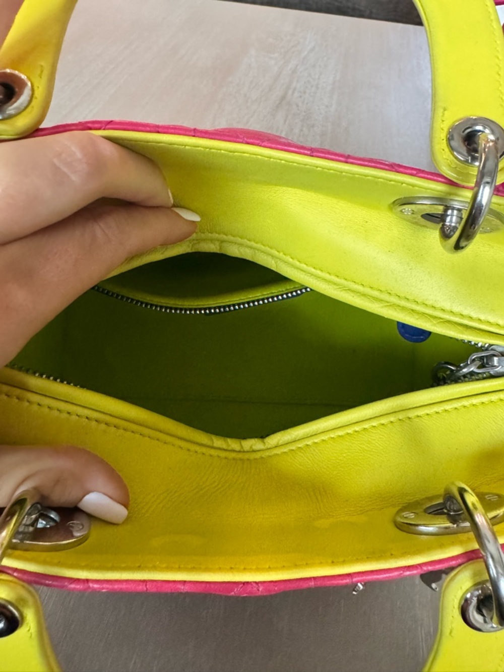 Lady Dior Tri-Color Medium - Picture 9 of 10